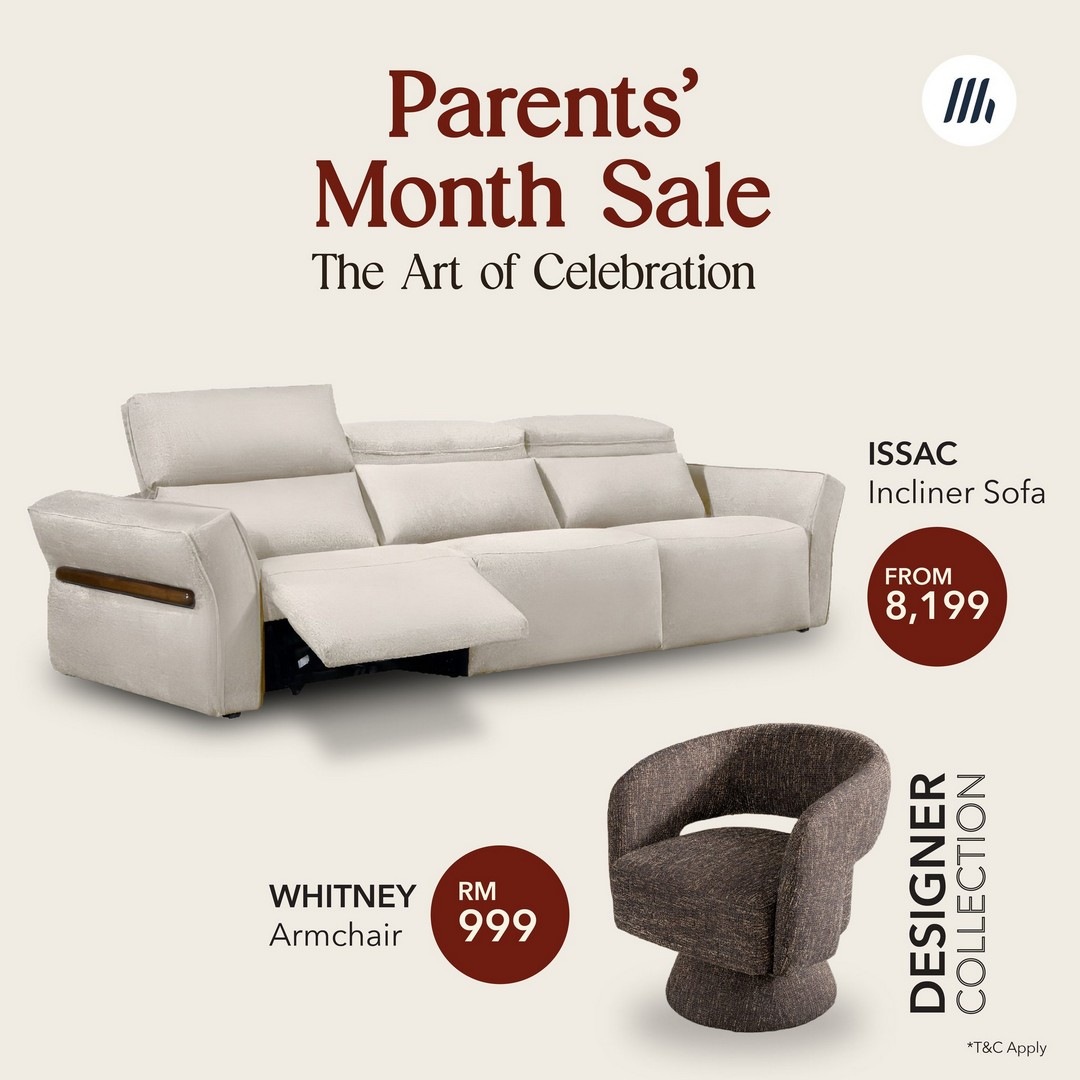 MAJUHOME-Concept-Parents-Month-Sale-5-1 23 April–3 June 2026: MAJUHOME Concept Parents’ Month Sale, Furniture Promotion with Up to RM1,000 Rebate and 25% OFF Deals Across Malaysia
