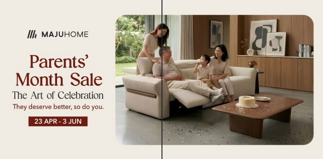 MAJUHOME-Concept-Parents-Month-Sale 23 April–3 June 2026: MAJUHOME Concept Parents’ Month Sale, Furniture Promotion with Up to RM1,000 Rebate and 25% OFF Deals Across Malaysia