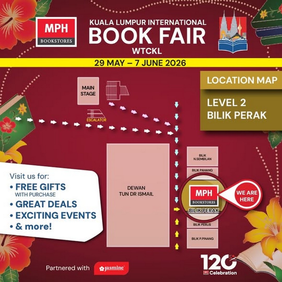 MPH-Bookstores-KLIBF-2026-Book-Fair-2 29 May–7 June 2026: MPH Bookstores KLIBF 2026 Book Fair Promotion, Massive Book Deals and Anniversary Specials at WTC KL
