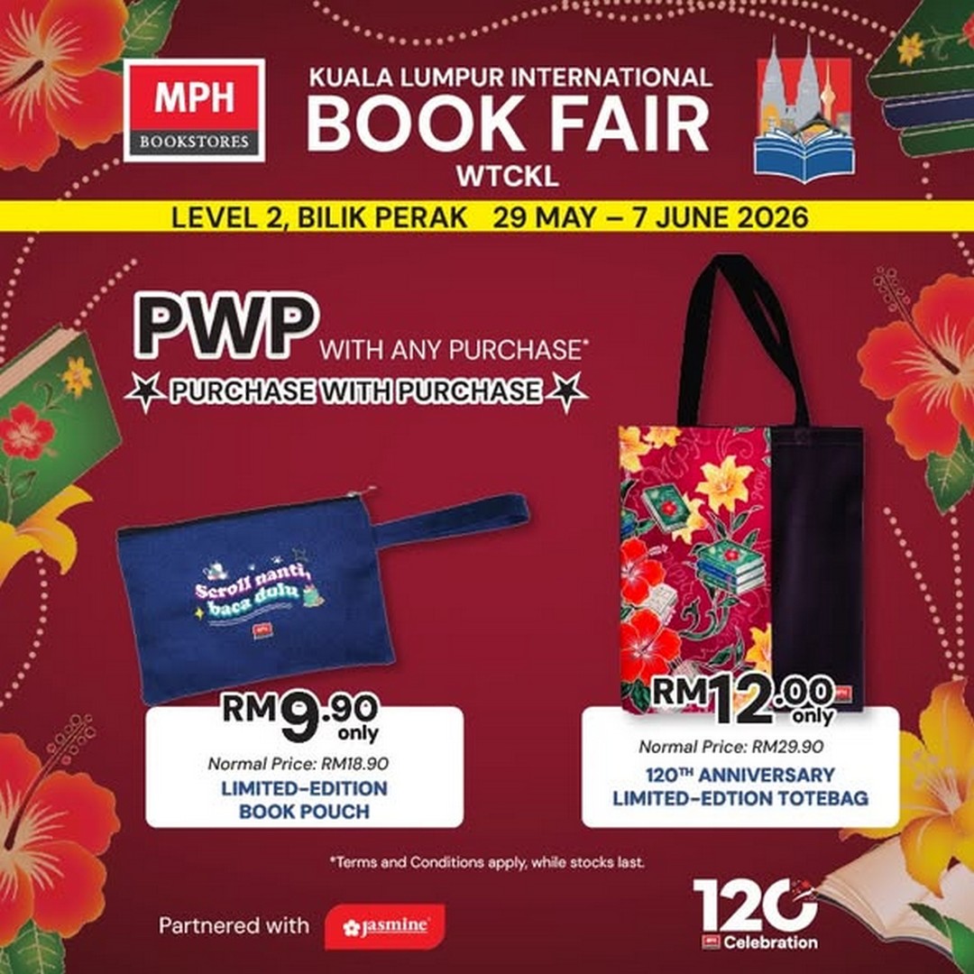 MPH-Bookstores-KLIBF-2026-Book-Fair-4 29 May–7 June 2026: MPH Bookstores KLIBF 2026 Book Fair Promotion, Massive Book Deals and Anniversary Specials at WTC KL