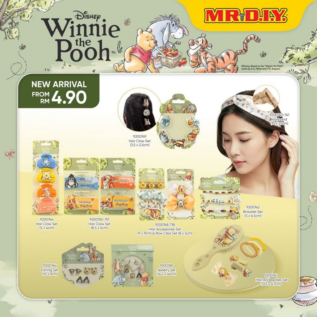 MR.DIY-Winnie-the-Pooh-Collection-Launch-Affordable-New-Arrival-Promotion-2 18 May 2026 onwards: MR.DIY Winnie the Pooh Collection Launch, Affordable New Arrival Promotion Featuring Cute Everyday Essentials from RM3.90