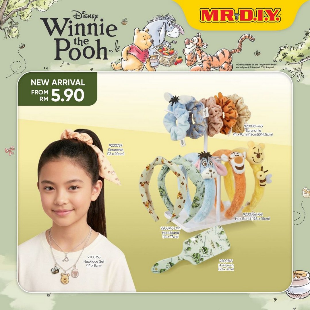 MR.DIY-Winnie-the-Pooh-Collection-Launch-Affordable-New-Arrival-Promotion-3 18 May 2026 onwards: MR.DIY Winnie the Pooh Collection Launch, Affordable New Arrival Promotion Featuring Cute Everyday Essentials from RM3.90