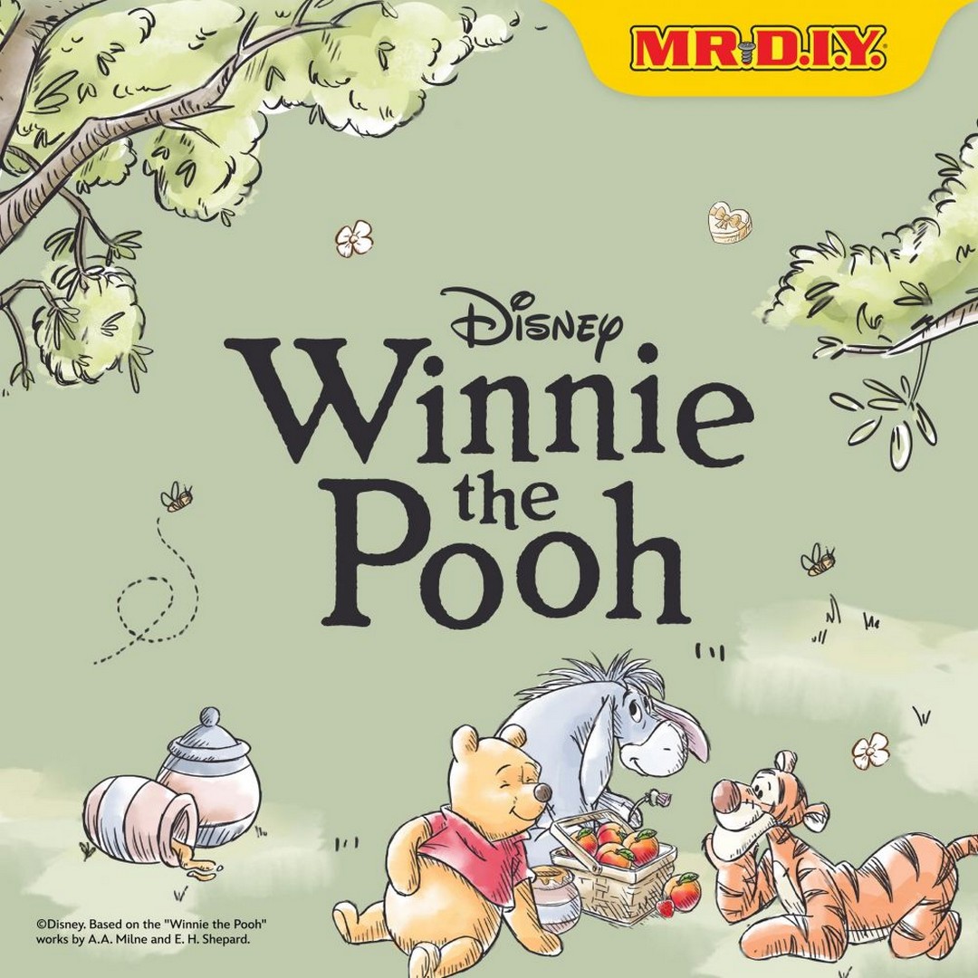 MR.DIY-Winnie-the-Pooh-Collection-Launch-Affordable-New-Arrival-Promotion 18 May 2026 onwards: MR.DIY Winnie the Pooh Collection Launch, Affordable New Arrival Promotion Featuring Cute Everyday Essentials from RM3.90