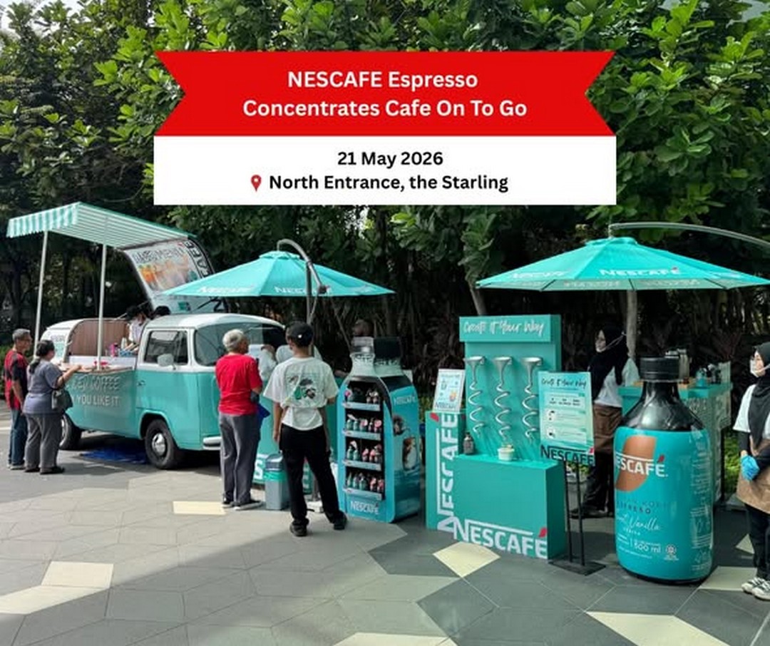 NESCAFE-Espresso-Concentrates-Cafe-On-To-Go 21 May 2026: NESCAFÉ Espresso Concentrates Cafe On To Go at The Starling, Free Coffee Promotion and Giveaway Campaign in Petaling Jaya