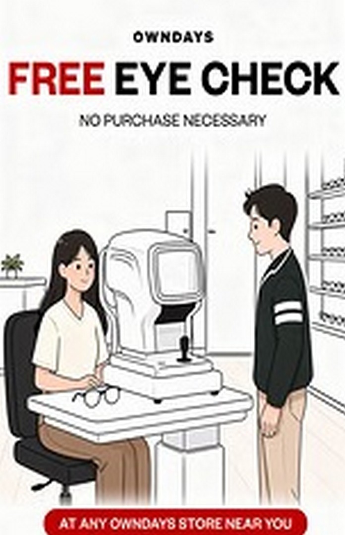 OWNDAYS-Malaysia-Free-Eye-Check-Promotion-at-All-Stores-Nationwide 21 May 2026 onwards: OWNDAYS Malaysia Free Eye Check Promotion at All Stores Nationwide