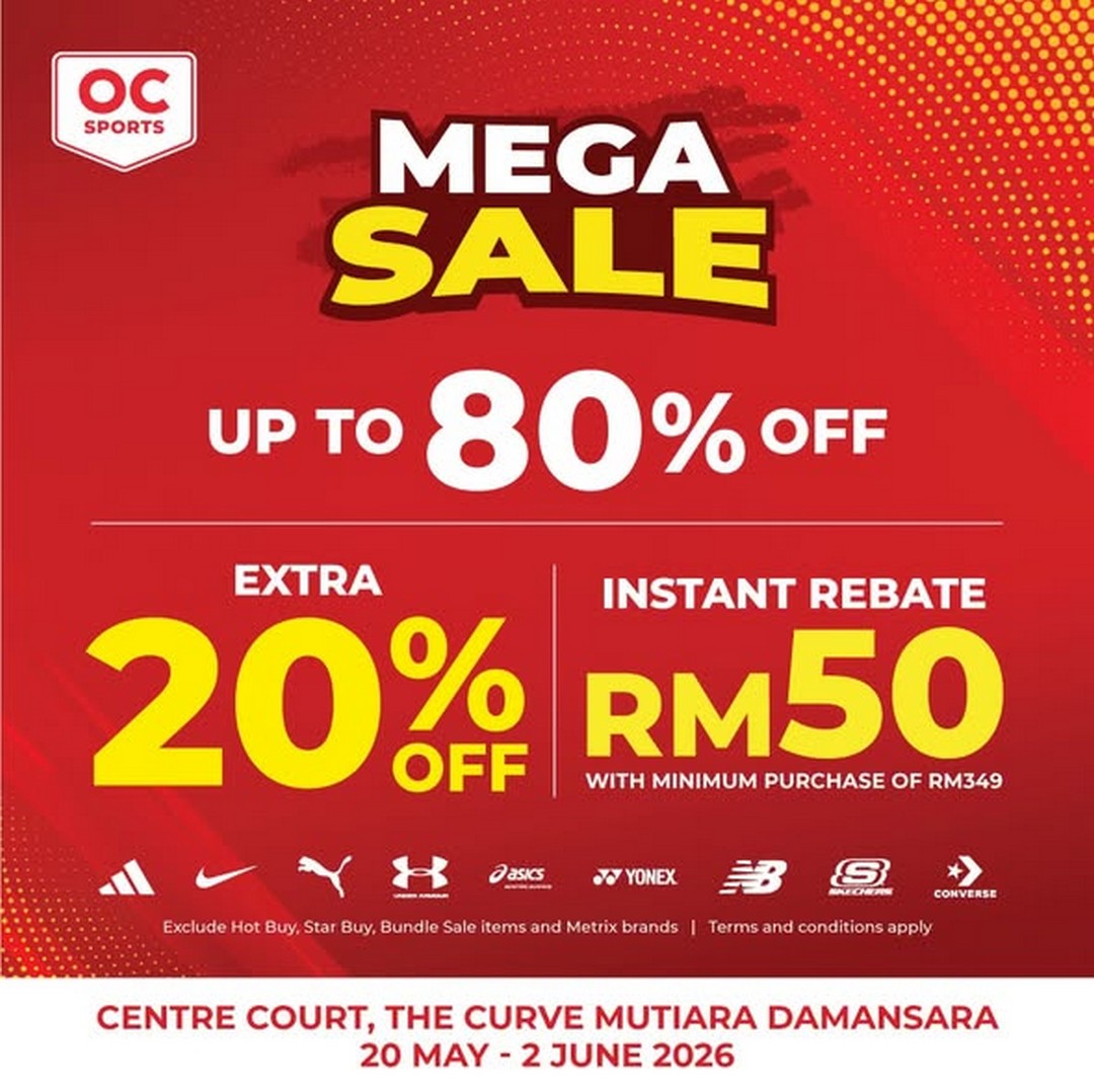 Original-Classic-MEGA-SALE-at-the-Curve 20 May – 2 June 2026: Original Classic MEGA SALE at the Curve – Enjoy Up to 80% Off Plus Extra 20% Discount and RM50 Instant Rebate Promotion at Mutiara Damansara
