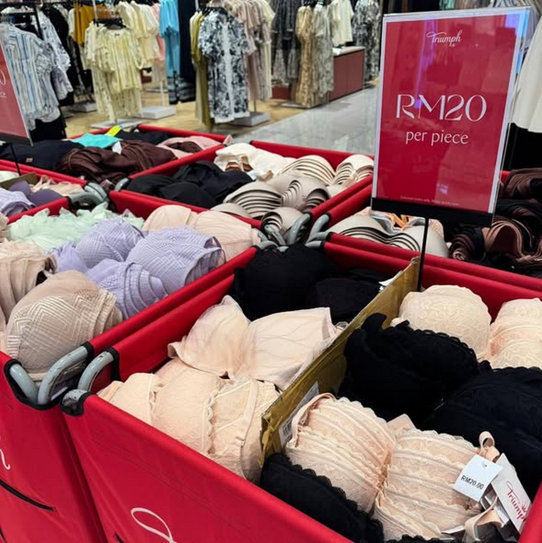Parkson-Malaysia-TRIUMPH-Seasonal-Clearance-Sale-2 Now till 13 May 2026: Parkson Malaysia TRIUMPH Seasonal Clearance Sale at Pavilion Bukit Jalil, Limited-Time Clearance Promotion for Lingerie and Comfort Essentials