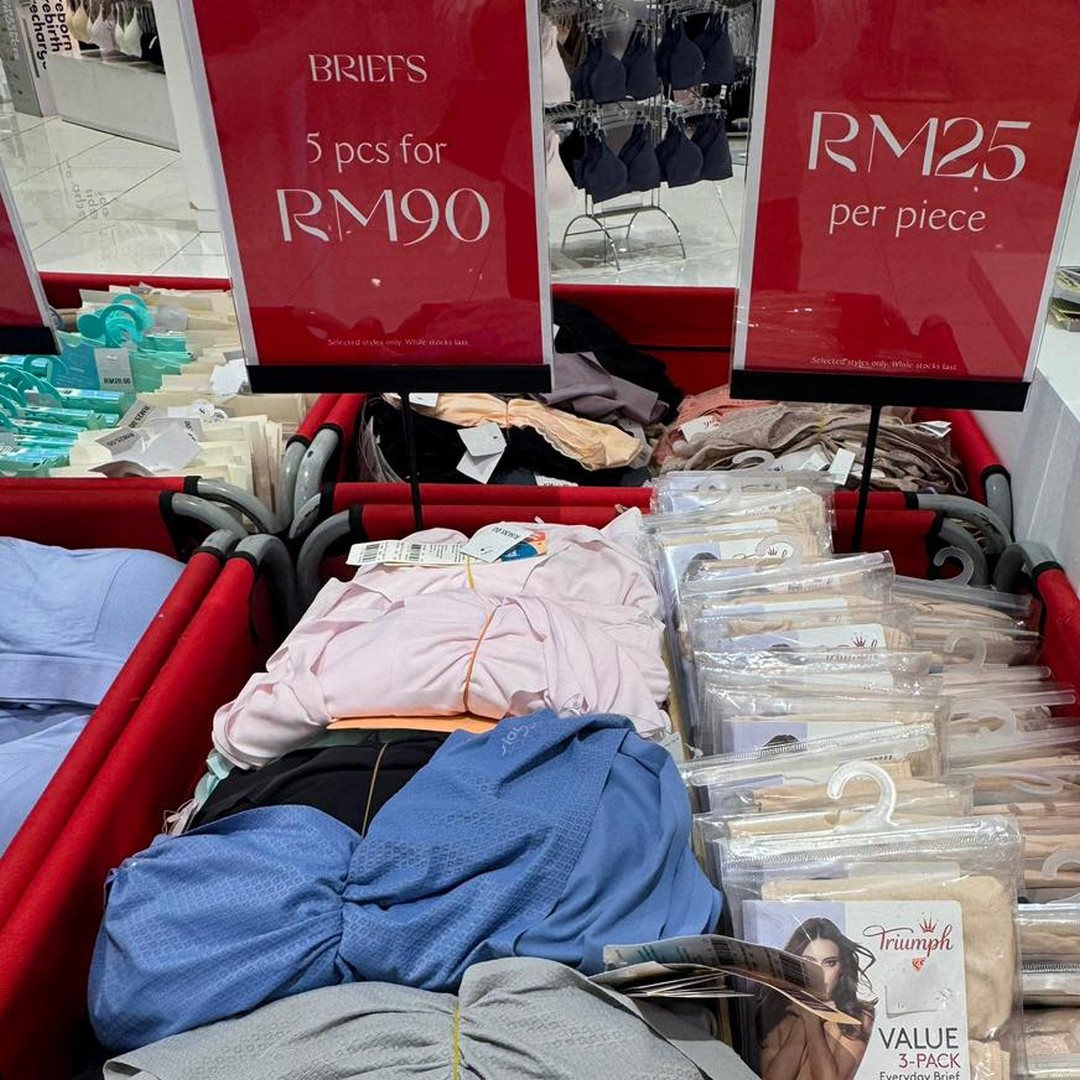 Parkson-Malaysia-TRIUMPH-Seasonal-Clearance-Sale-4 Now till 13 May 2026: Parkson Malaysia TRIUMPH Seasonal Clearance Sale at Pavilion Bukit Jalil, Limited-Time Clearance Promotion for Lingerie and Comfort Essentials