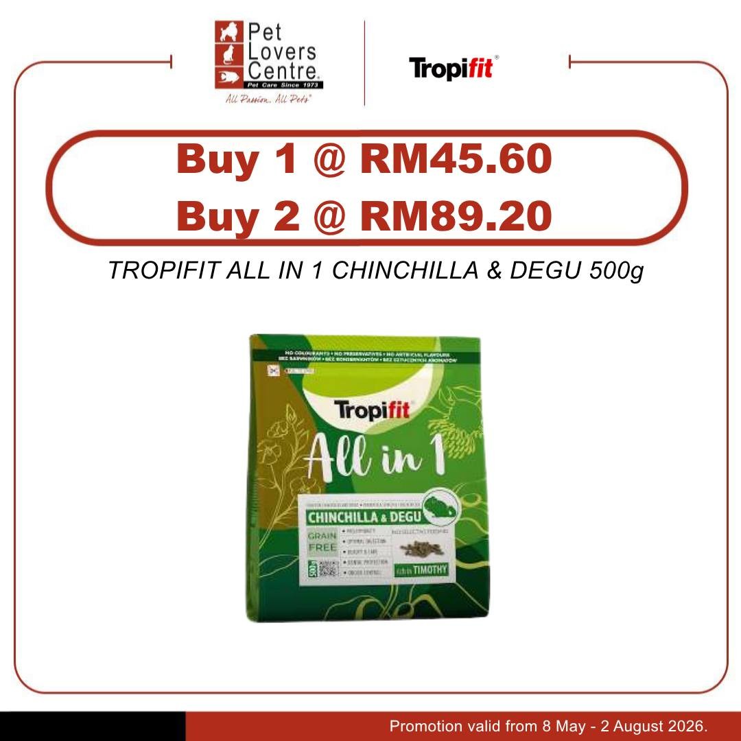 Pet-Lovers-Centre-Malaysia-TropiFit-Pet-Food-Promotion-6 Now till 2 August 2026: Pet Lovers Centre Malaysia TropiFit Pet Food Promotion with More Affordable Prices for Premium Nutrition Deals
