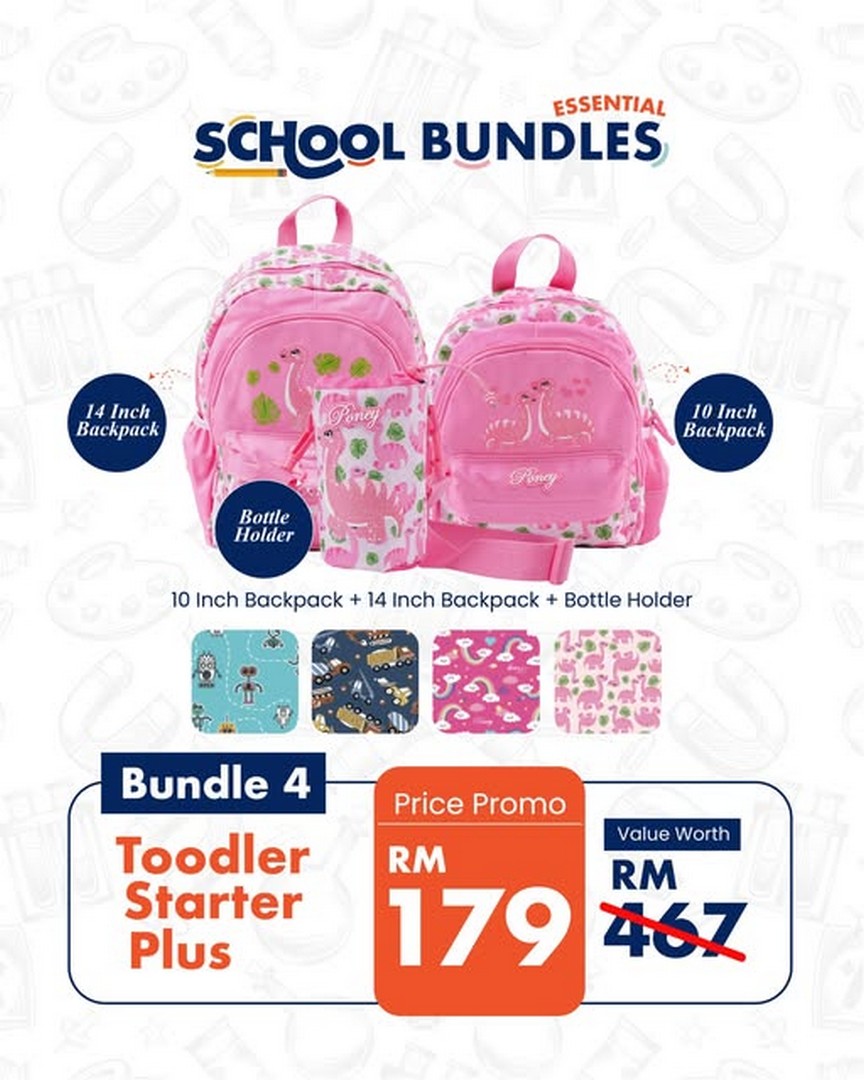 Poney-School-Bundle-Essentials-Promotion-Kids-Schoolwear-Bundle-Dea 18 May 2026 onwards: Poney School Bundle Essentials Promotion: Kids Schoolwear Bundle Deal for New Academic Season Savings in Malaysia