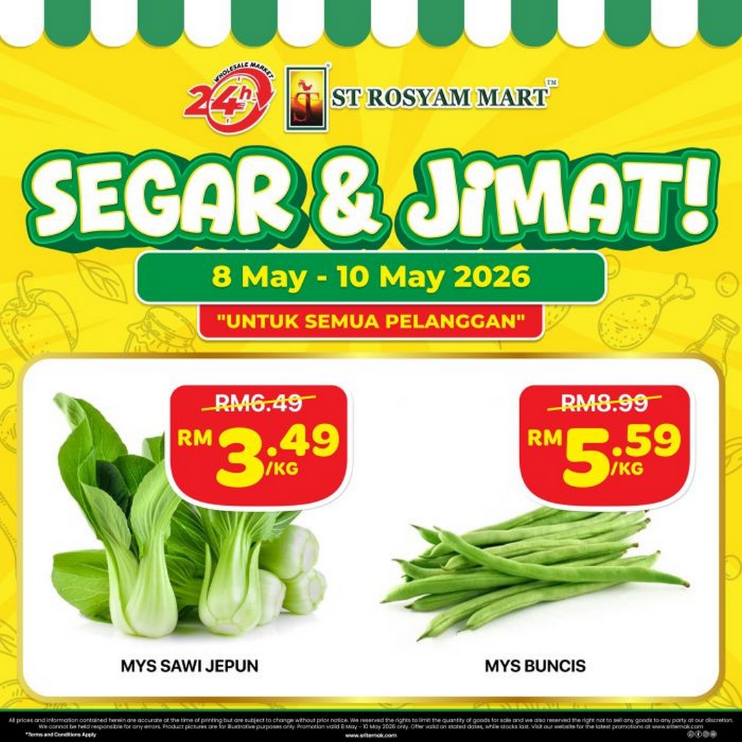 ST-Rosyam-Mart-Segar-Jimat-Promotion-Sale-4 8–10 May 2026: ST Rosyam Mart Segar & Jimat Promotion Sale: Fresh Groceries From RM0.99 Across Selected Malaysia Branches
