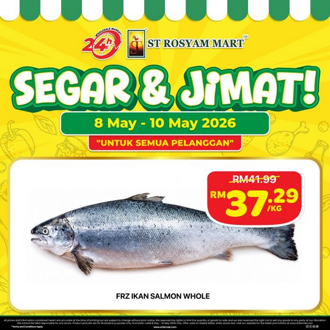 ST-Rosyam-Mart-Segar-Jimat-Promotion-Sale-6 8–10 May 2026: ST Rosyam Mart Segar & Jimat Promotion Sale: Fresh Groceries From RM0.99 Across Selected Malaysia Branches