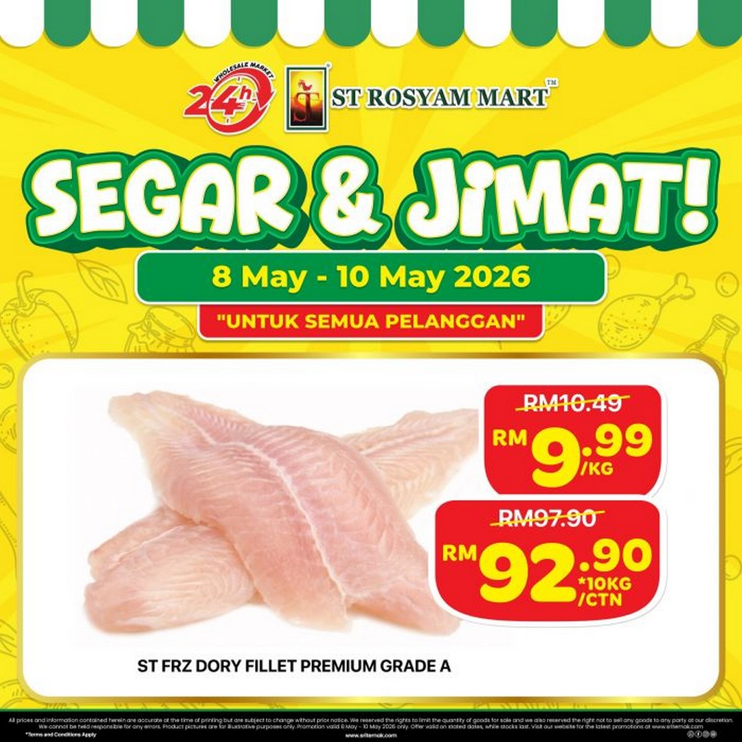ST-Rosyam-Mart-Segar-Jimat-Promotion-Sale-8 8–10 May 2026: ST Rosyam Mart Segar & Jimat Promotion Sale: Fresh Groceries From RM0.99 Across Selected Malaysia Branches