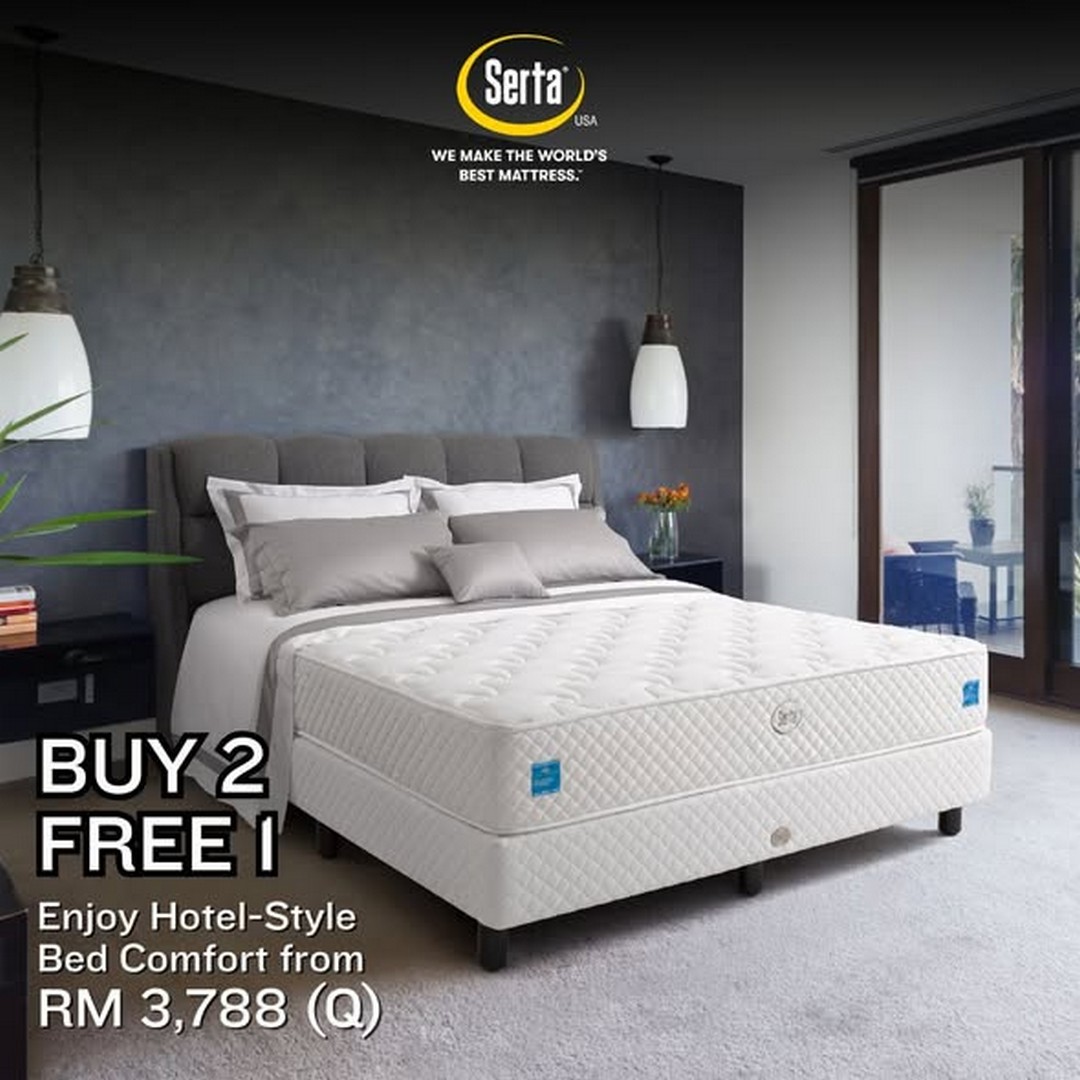 Serta-Malaysia-April-Payday-Roadshow-Mattress-Promotion-1 30 April–3 May 2026: Serta Malaysia April Payday Roadshow Mattress Promotion with Free Pillow Giveaway at KL, Penang & JB Venues