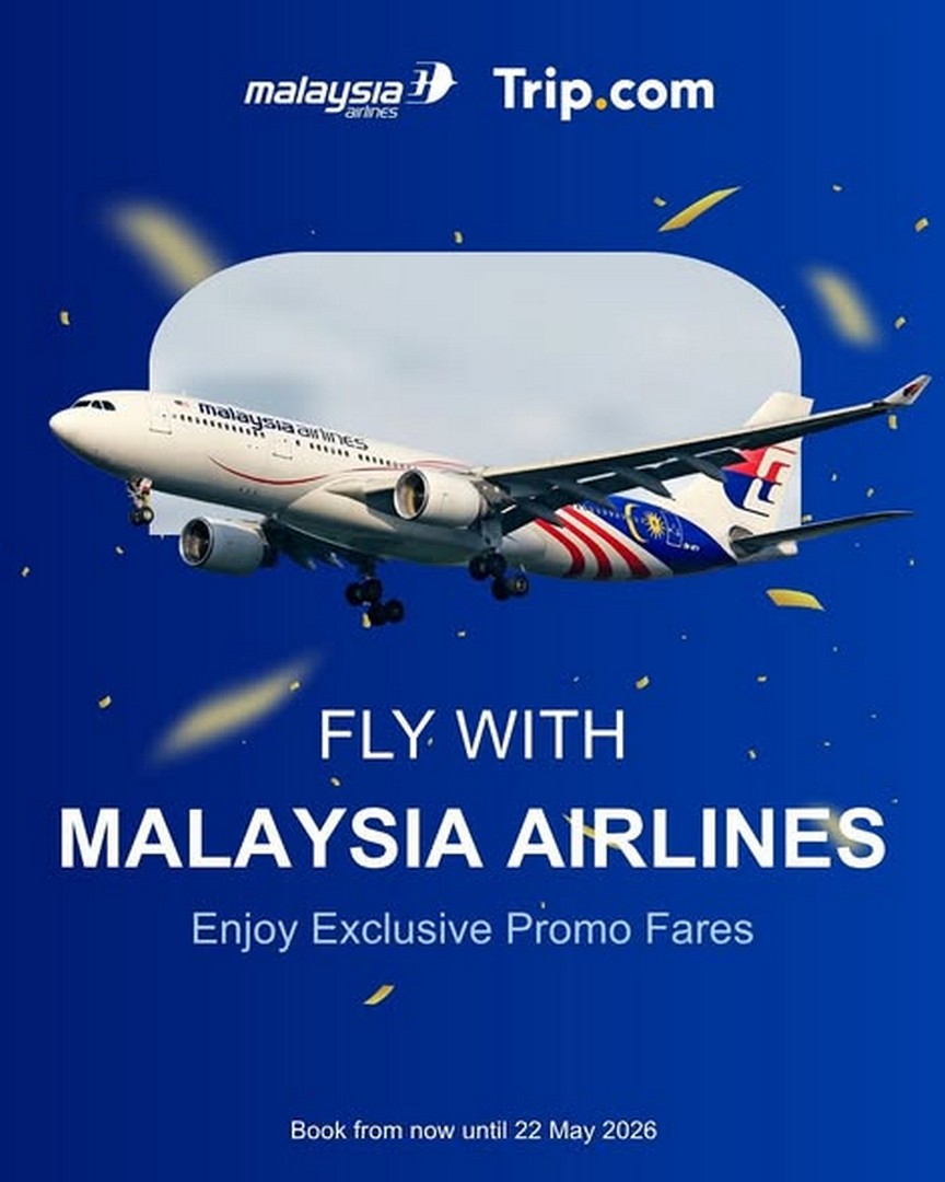 Trip.com-Malaysia-x-Malaysia-Airlines-Flight-Deals Now till 22 May 2026: Trip.com Malaysia x Malaysia Airlines Flight Deals, Up to RM100 OFF International Flights Promotion Online Booking Offer