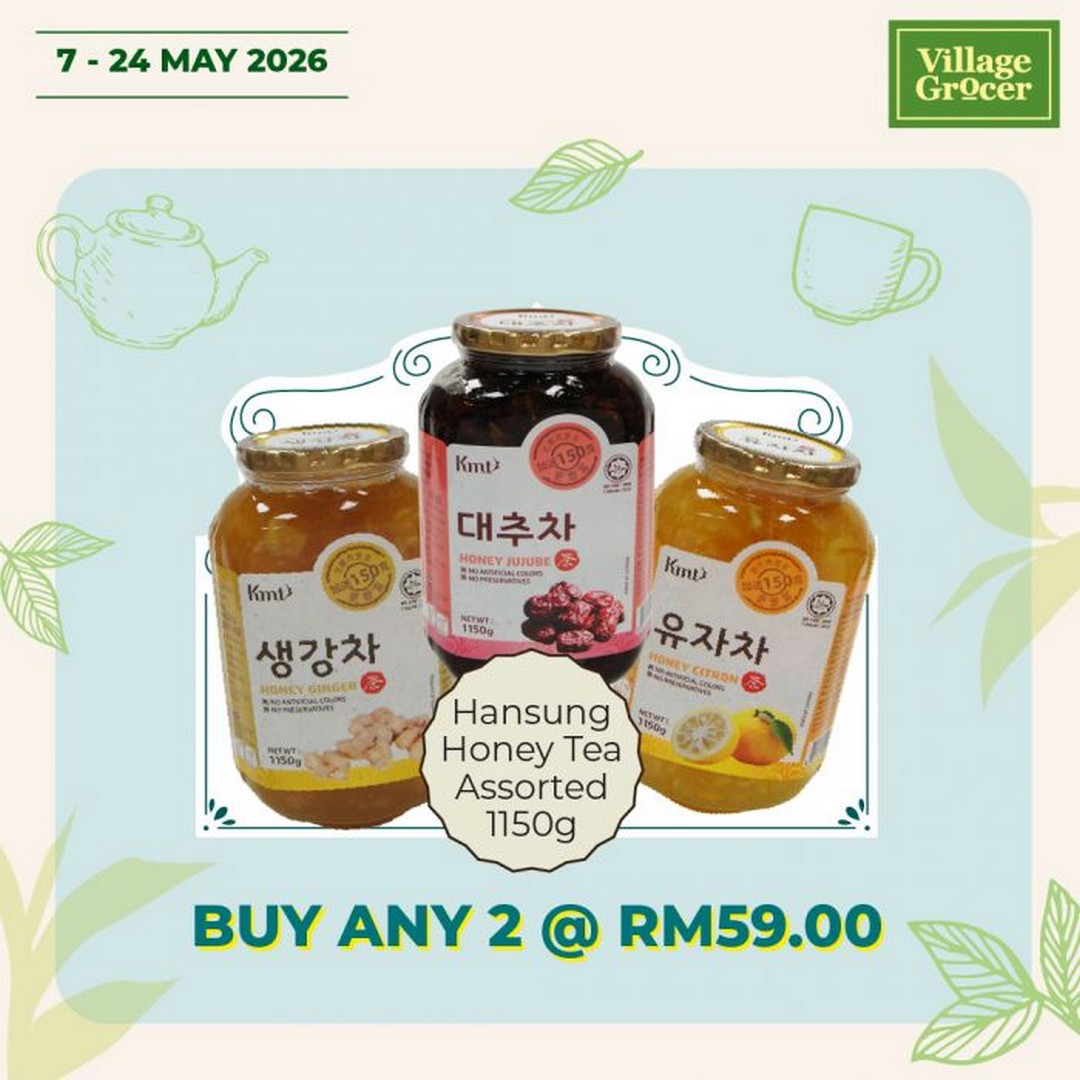 Village-Grocer-World-Tea-Day-Promotion-1-1 7–24 May 2026: Village Grocer World Tea Day Promotion – Tea Fair Sale: Buy 1 Free 1 Deals, Special Tea Offers & Free BOH Cup Giveaway
