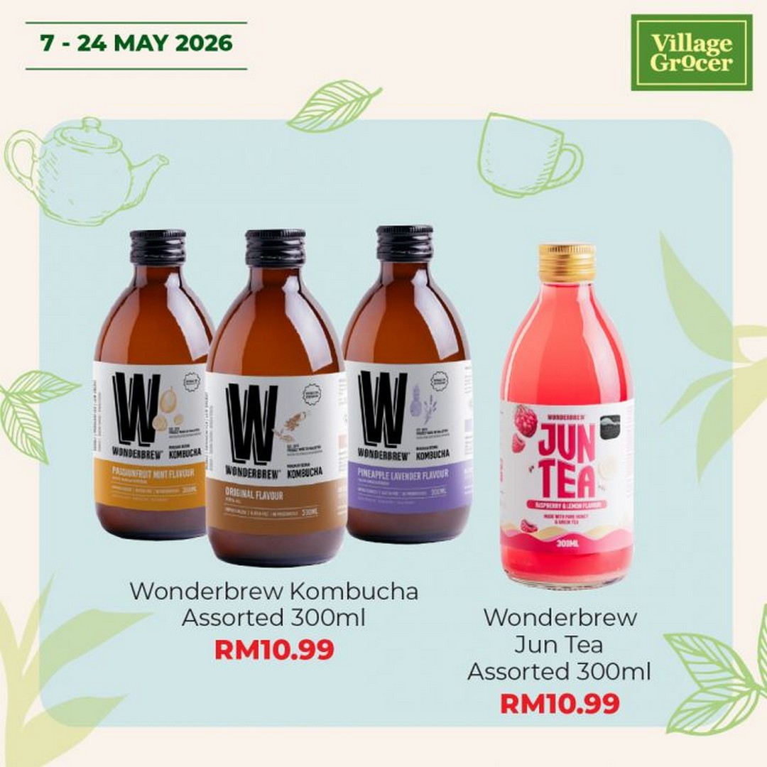 Village-Grocer-World-Tea-Day-Promotion-14-1 7–24 May 2026: Village Grocer World Tea Day Promotion – Tea Fair Sale: Buy 1 Free 1 Deals, Special Tea Offers & Free BOH Cup Giveaway
