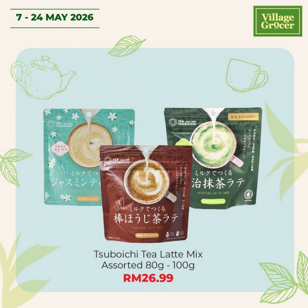 Village-Grocer-World-Tea-Day-Promotion-5-1 7–24 May 2026: Village Grocer World Tea Day Promotion – Tea Fair Sale: Buy 1 Free 1 Deals, Special Tea Offers & Free BOH Cup Giveaway