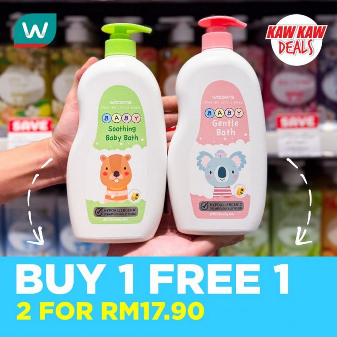 Watsons-Malaysia-Buy-1-Free-1-Kaw-Kaw-Deals-Promotion-1 21-25 May 2026: Watsons Malaysia Buy 1 Free 1 Kaw Kaw Deals Promotion Sale, Massive Personal Care Savings Across Nationwide Stores and Online Platforms