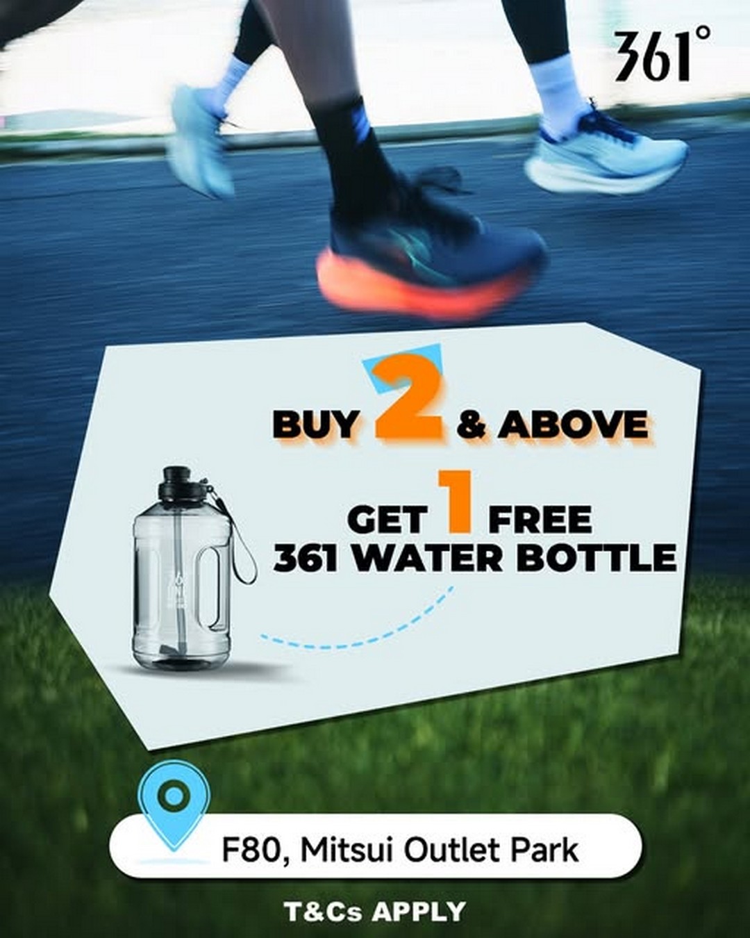 361°-Sports-Malaysia-at-Mitsui-Outlet-Park-Opening-Promotion 19 June 2026 onwards: 361° Sports Malaysia at Mitsui Outlet Park Opening Promotion: Exclusive Opening Giveaway and In-Store Deals at Outlet Launch