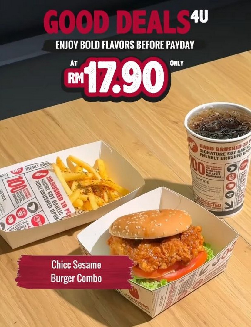 4Fingers-Good-Deals-4U-RM17.90-Chicken-Combo-Promotion-1 15-16 June 2026: 4Fingers Good Deals 4U RM17.90 Chicken Combo Promotion: Limited Payday Value Meal Deals in Malaysia