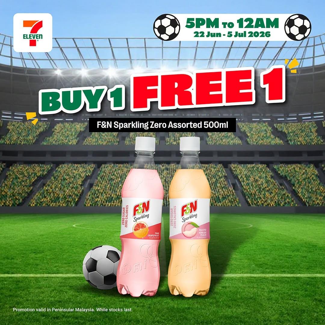 7-Eleven-Malaysia-Buy-1-Free-1-Late-Night-Match-Fuel-Promotion-4 22 June–5 July 2026: 7-Eleven Malaysia: Buy 1 Free 1 Late Night Match Fuel Promotion