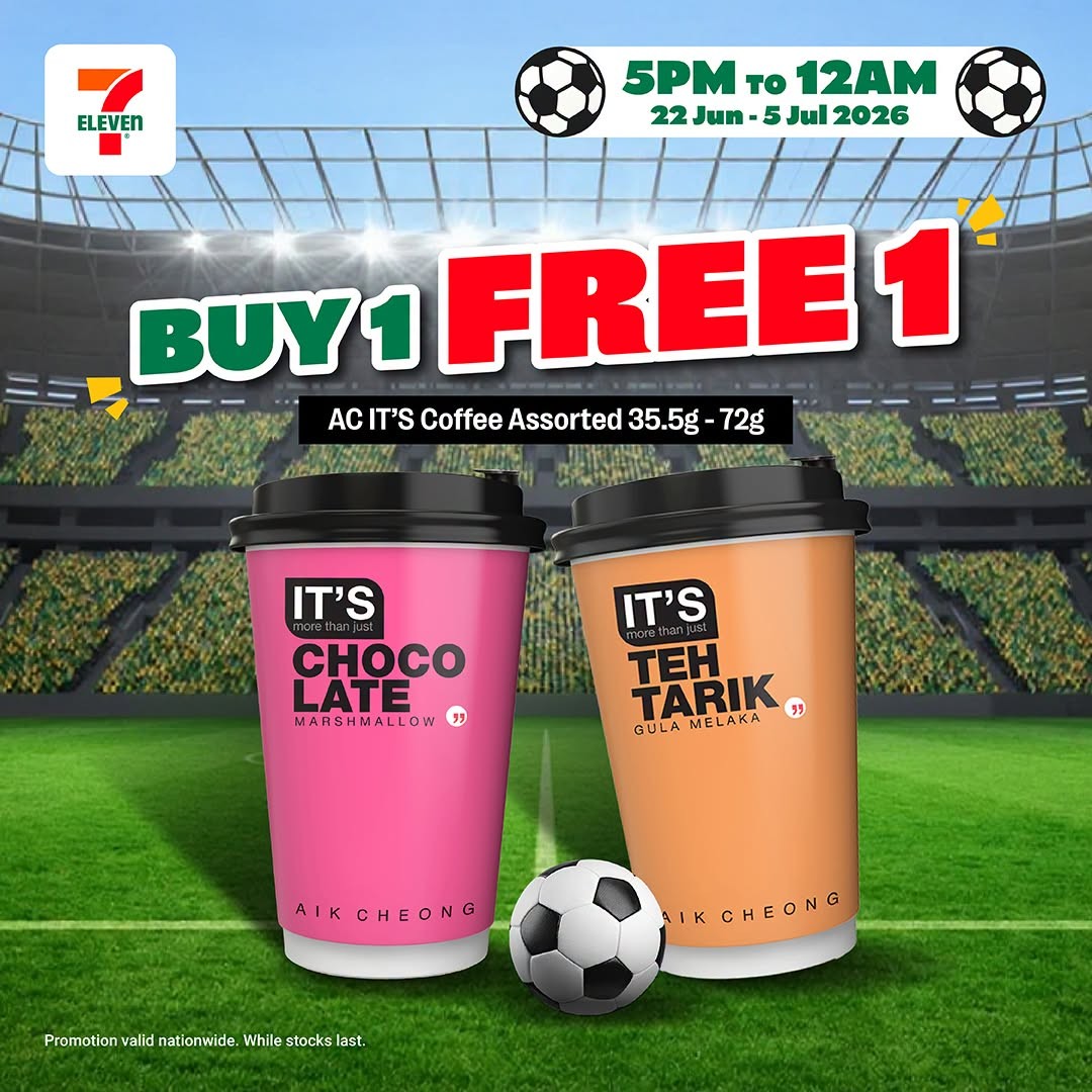 7-Eleven-Malaysia-Buy-1-Free-1-Late-Night-Match-Fuel-Promotion-5 22 June–5 July 2026: 7-Eleven Malaysia: Buy 1 Free 1 Late Night Match Fuel Promotion