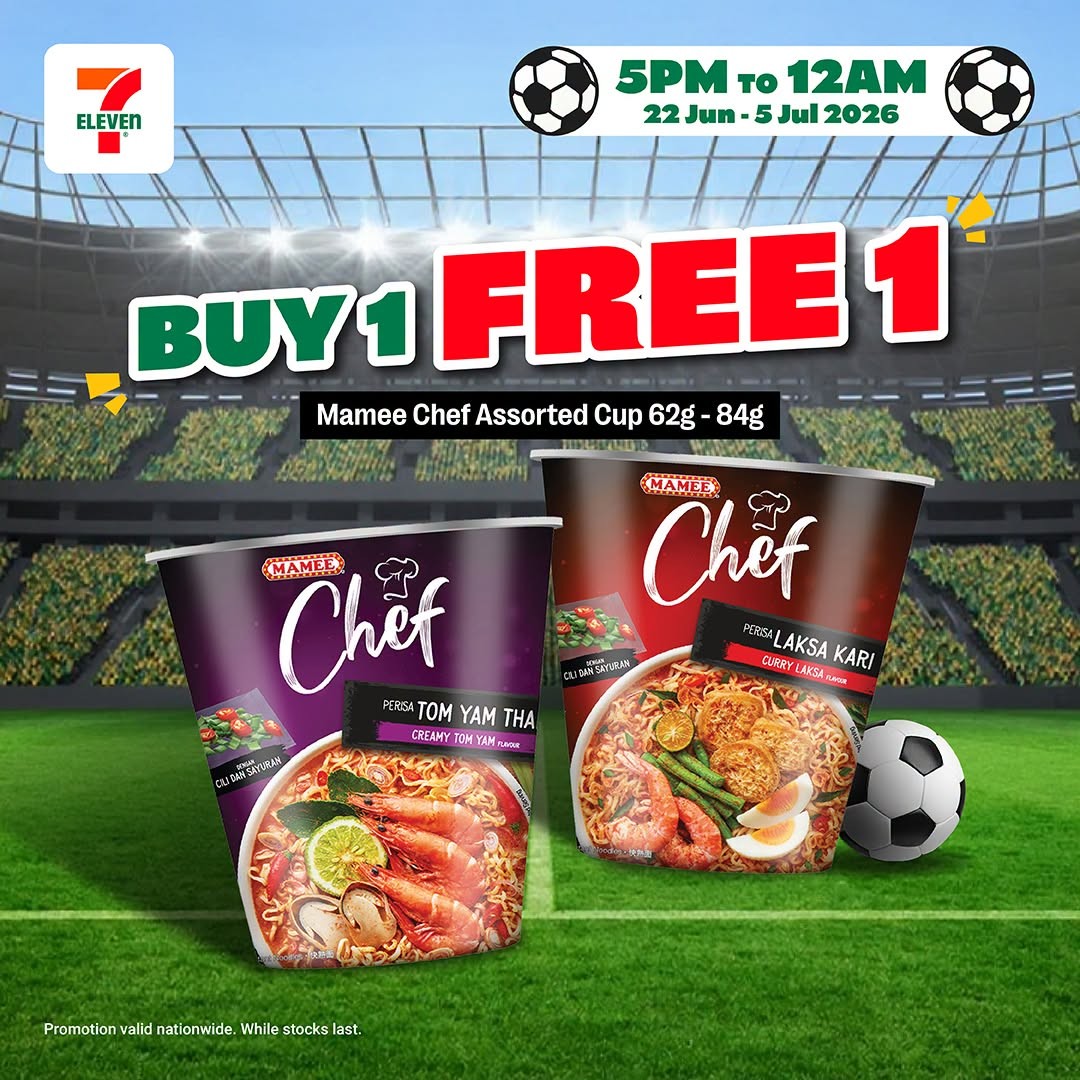 7-Eleven-Malaysia-Buy-1-Free-1-Late-Night-Match-Fuel-Promotion-7 22 June–5 July 2026: 7-Eleven Malaysia: Buy 1 Free 1 Late Night Match Fuel Promotion