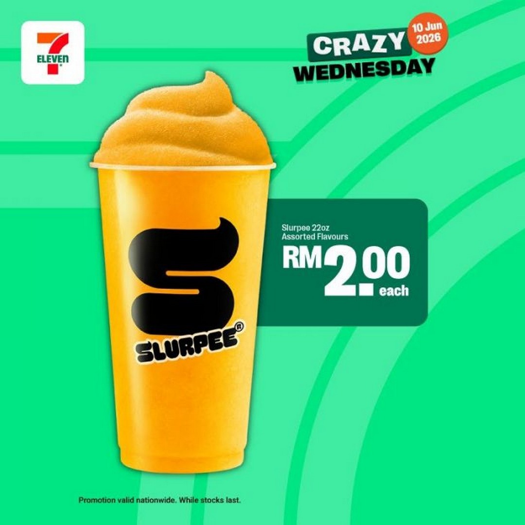 7-Eleven-Malaysia-Crazy-Wednesday-Promotion-10 10 June 2026: 7-Eleven Malaysia Crazy Wednesday Promotion: Buy 1 Free 1, RM1 Deals & Midweek Snack Savings Sale Promotion