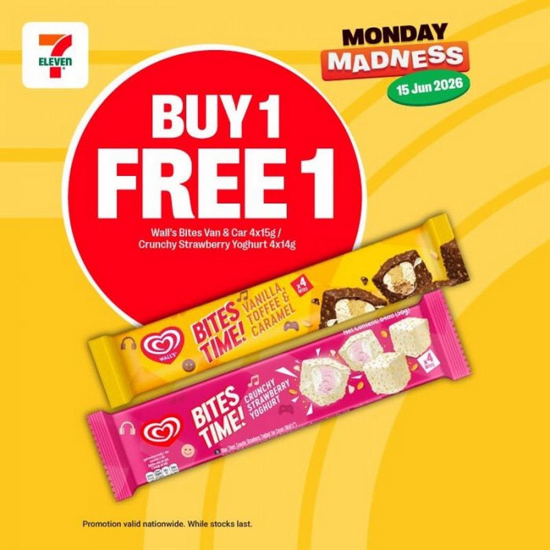 7-Eleven-Monday-Madness-Promotion-–-Buy-1-Free-1-Ice-Cream-2 15 June 2026: 7-Eleven Monday Madness Promotion – Buy 1 Free 1 Ice Cream, Milk, Slurpee Deals and Snack Savings Across Malaysia