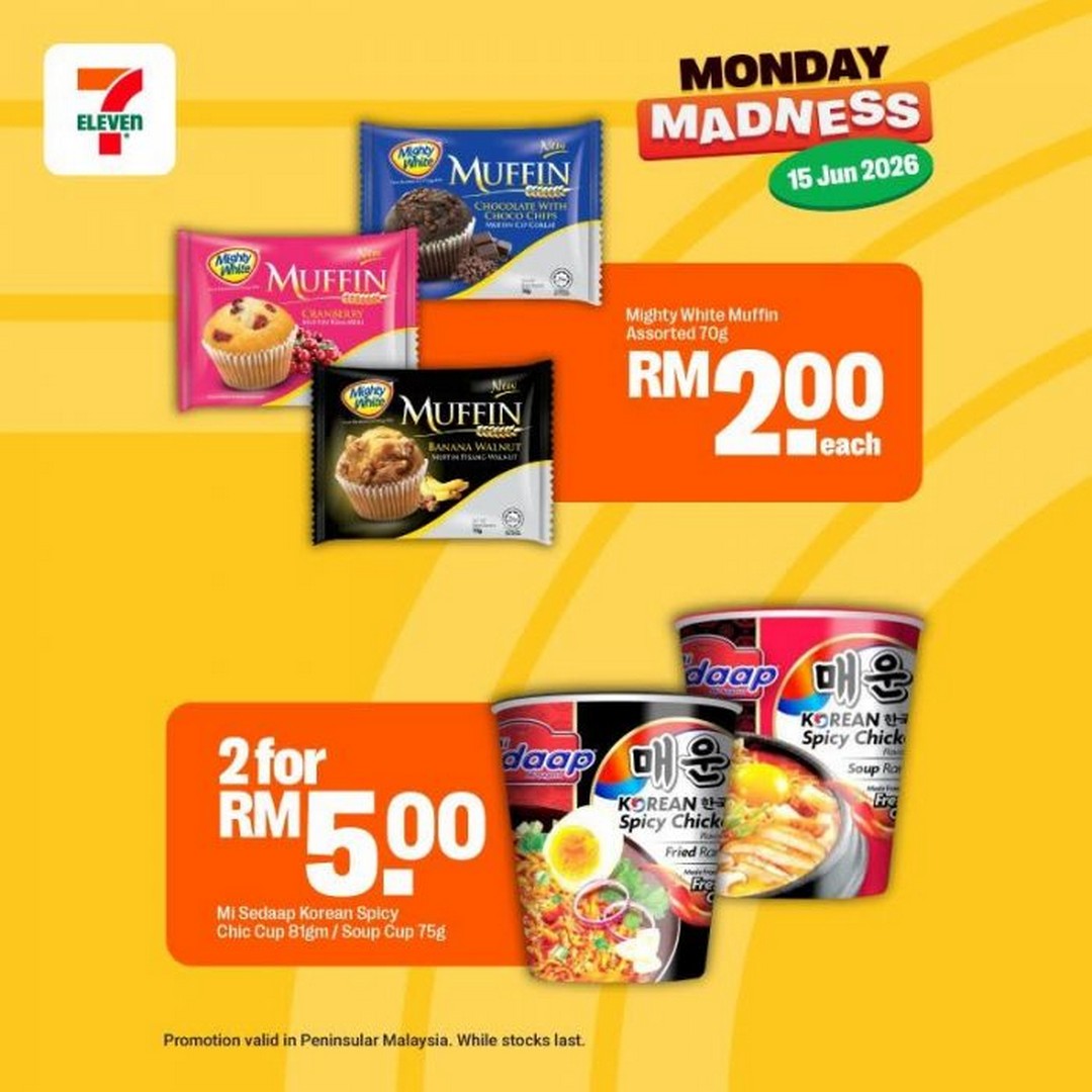 7-Eleven-Monday-Madness-Promotion-–-Buy-1-Free-1-Ice-Cream-7 15 June 2026: 7-Eleven Monday Madness Promotion – Buy 1 Free 1 Ice Cream, Milk, Slurpee Deals and Snack Savings Across Malaysia