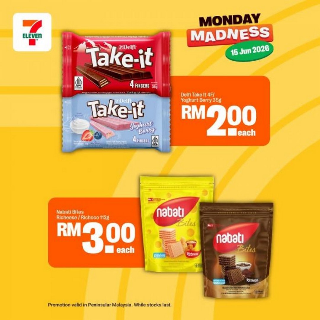 7-Eleven-Monday-Madness-Promotion-–-Buy-1-Free-1-Ice-Cream-9 15 June 2026: 7-Eleven Monday Madness Promotion – Buy 1 Free 1 Ice Cream, Milk, Slurpee Deals and Snack Savings Across Malaysia
