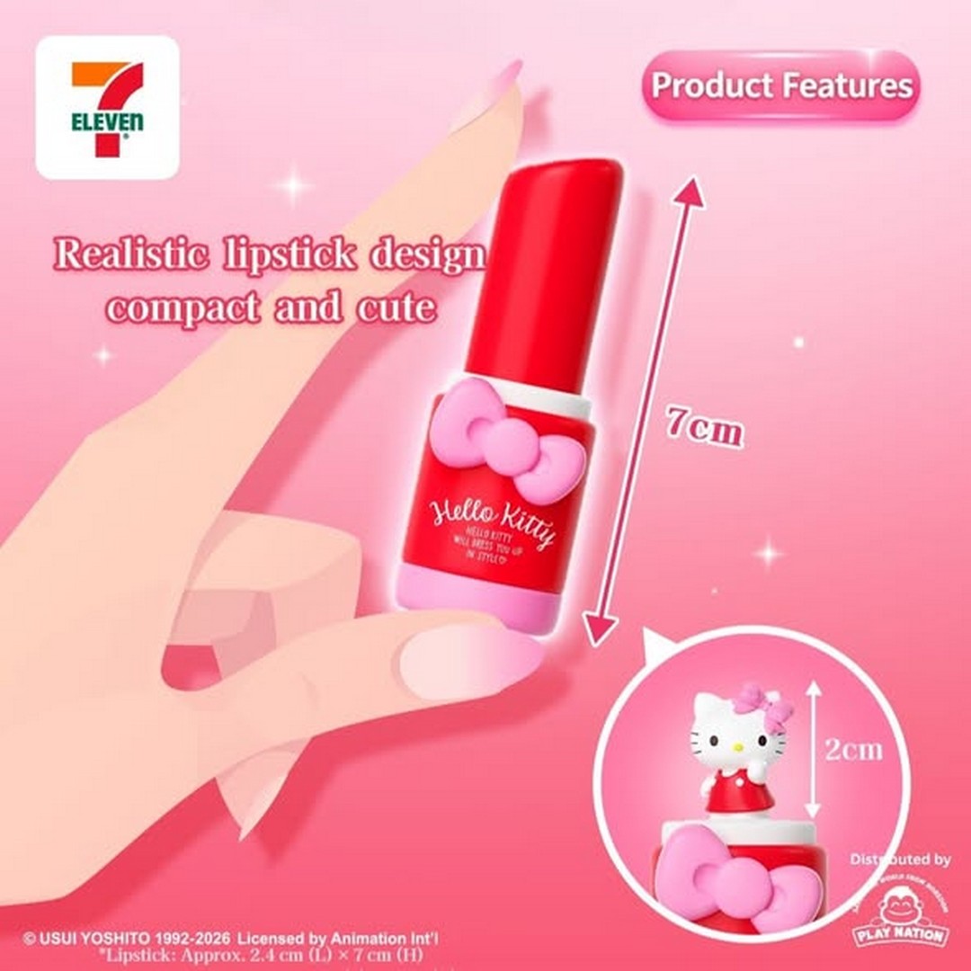 7-Eleven-Singapore-–-Hello-Kitty-Lipstick-Collectible-Blind-Box-Launch-1 10 June 2026 onwards: 7-Eleven Singapore – Hello Kitty Lipstick Collectible Blind Box Launch, Limited Edition Surprise Collectibles at Selected Stores