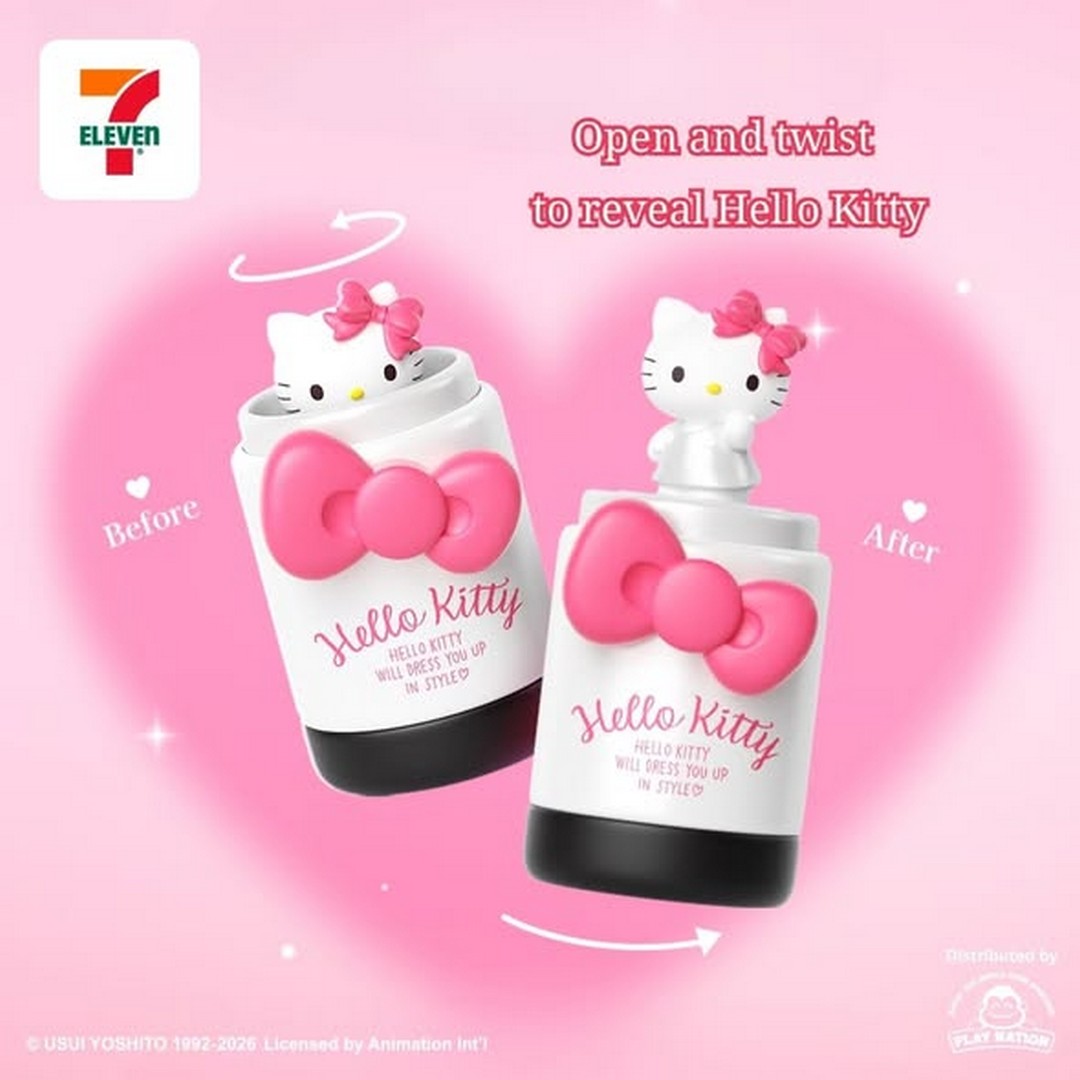 7-Eleven-Singapore-–-Hello-Kitty-Lipstick-Collectible-Blind-Box-Launch-2 10 June 2026 onwards: 7-Eleven Singapore – Hello Kitty Lipstick Collectible Blind Box Launch, Limited Edition Surprise Collectibles at Selected Stores