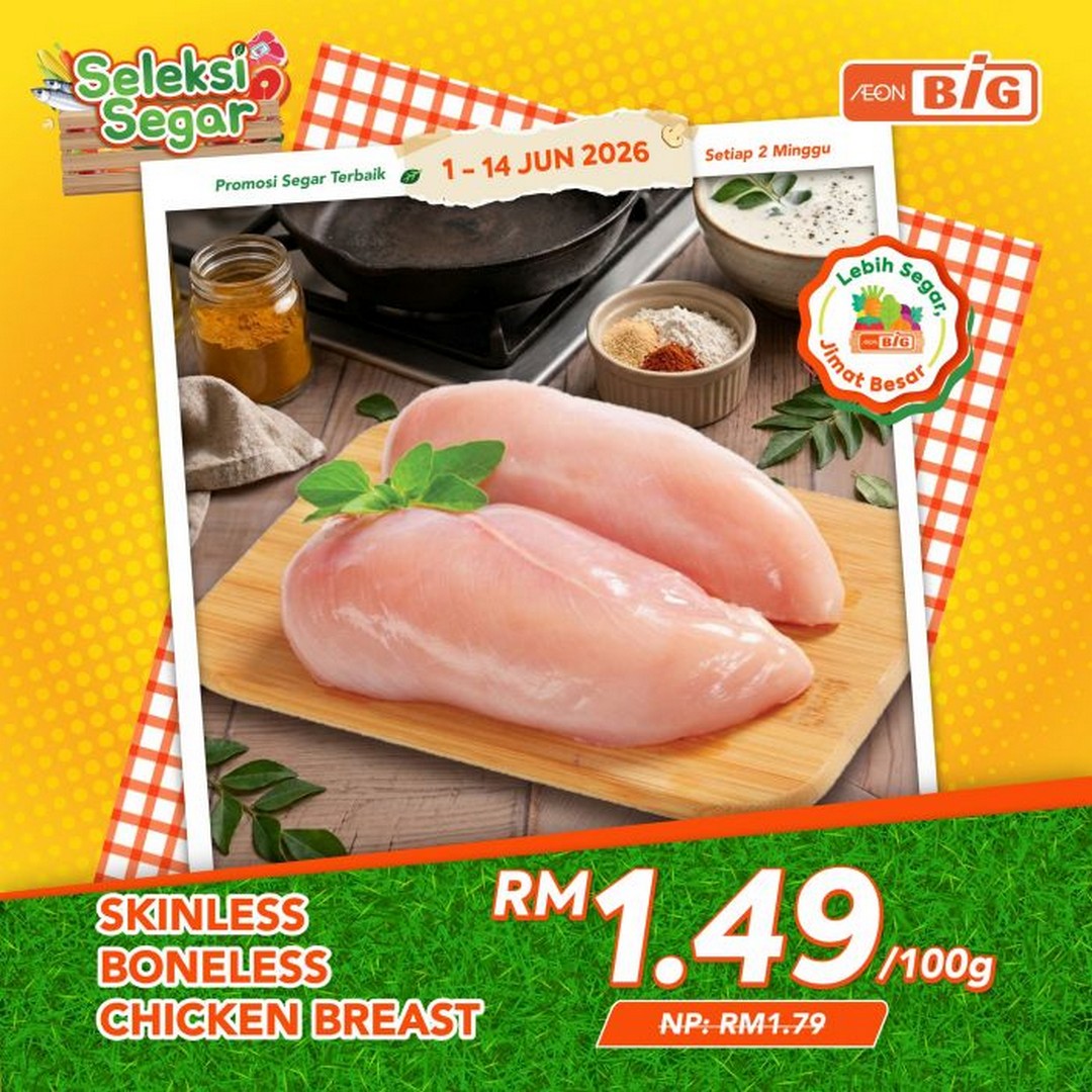 AEON-BiG-Seleksi-Segar-Promotion-Fresh-Groceries-Deals-1 1–14 June 2026: AEON BiG Seleksi Segar Promotion, Fresh Groceries Deals From RM0.19 (Affordable Weekly Savings on Meat, Fruits and Vegetables Across Malaysia)