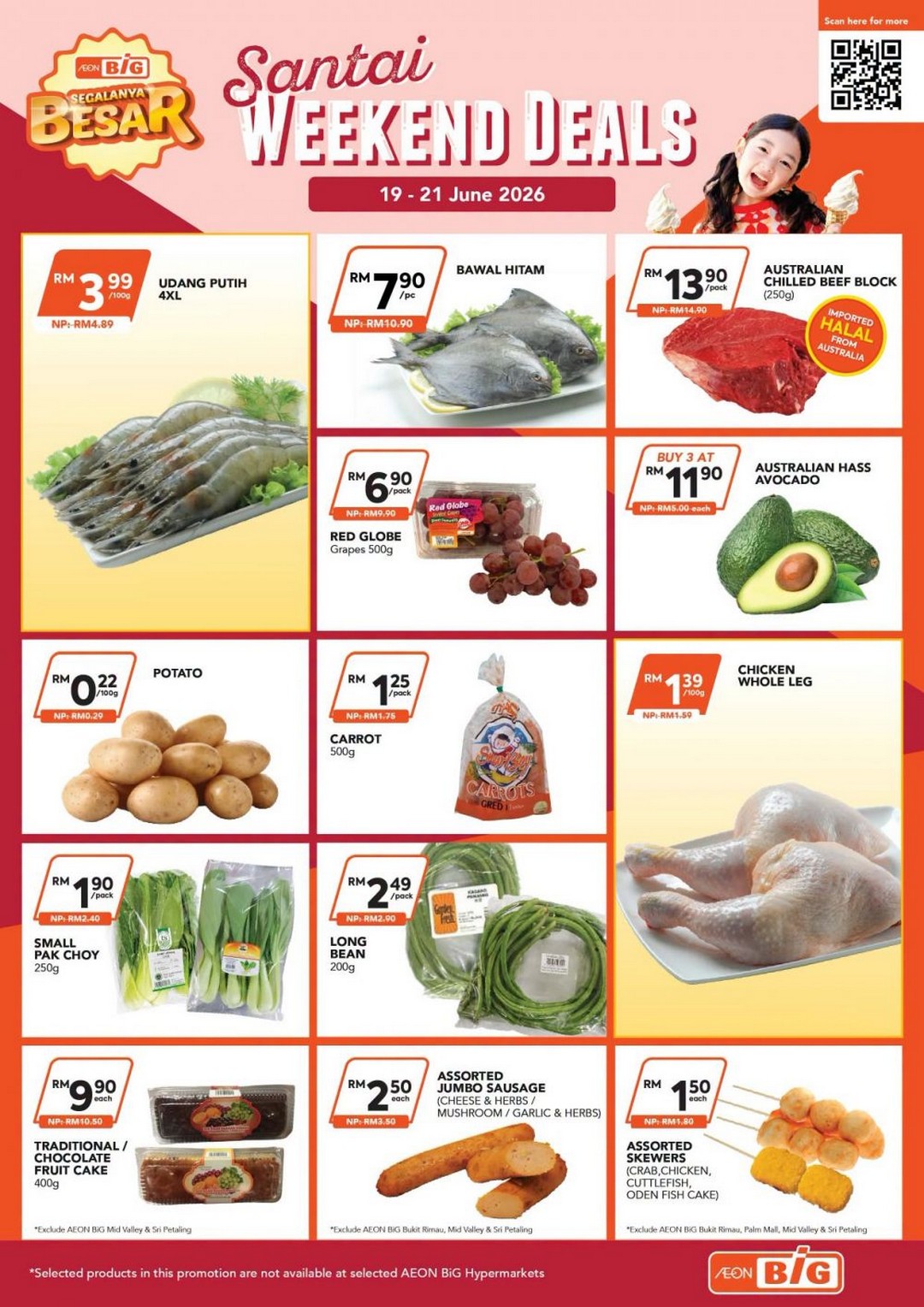 AEON-BiG-Weekend-Promotion-Santai-Weekend-Deals-from-RM0.22-1 19–21 June 2026: AEON BiG Weekend Promotion: Santai Weekend Deals from RM0.22 – Massive Grocery & Home Appliance Savings Across Malaysia