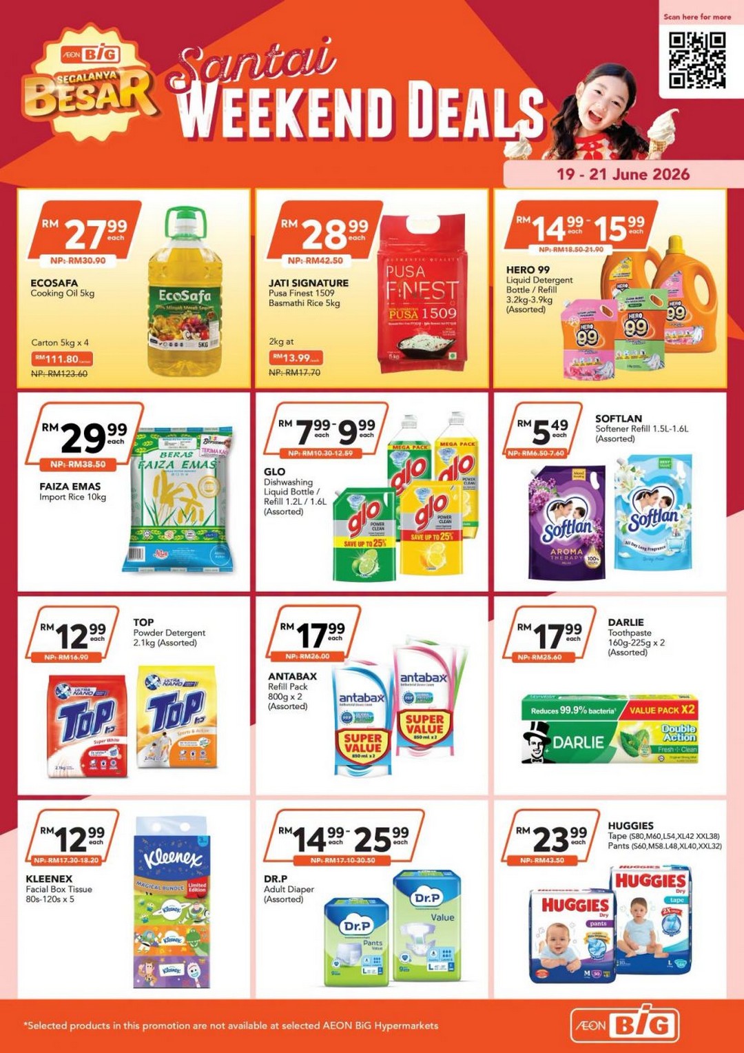 AEON-BiG-Weekend-Promotion-Santai-Weekend-Deals-from-RM0.22-2 19–21 June 2026: AEON BiG Weekend Promotion: Santai Weekend Deals from RM0.22 – Massive Grocery & Home Appliance Savings Across Malaysia