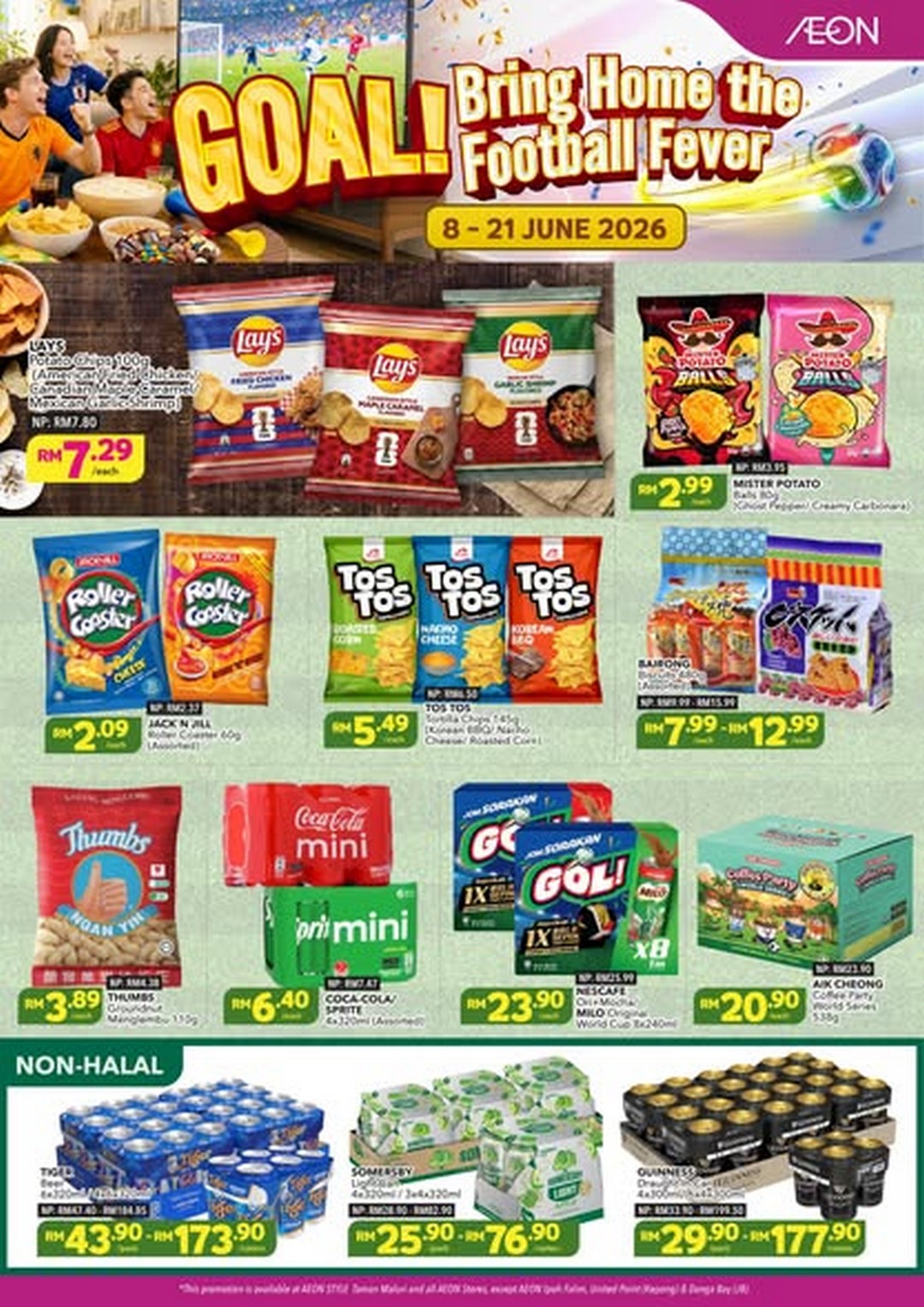 AEON-Malaysia-Football-Fiesta-Snack-Promotion-1 8-21 June 2026: AEON Malaysia Football Fiesta Snack Promotion Sale Campaign for Match Night Essentials Nationwide