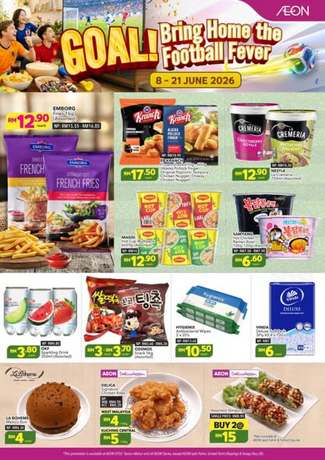 AEON-Malaysia-Football-Fiesta-Snack-Promotion 8-21 June 2026: AEON Malaysia Football Fiesta Snack Promotion Sale Campaign for Match Night Essentials Nationwide