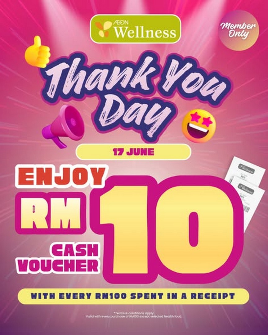 AEON-Wellness-Skincare-Savings-Promotion-1 17–21 June 2026: AEON Wellness Skincare Savings Promotion, Up to 50% Off Beauty Deals with Free Gift & RM10 Voucher Rewards