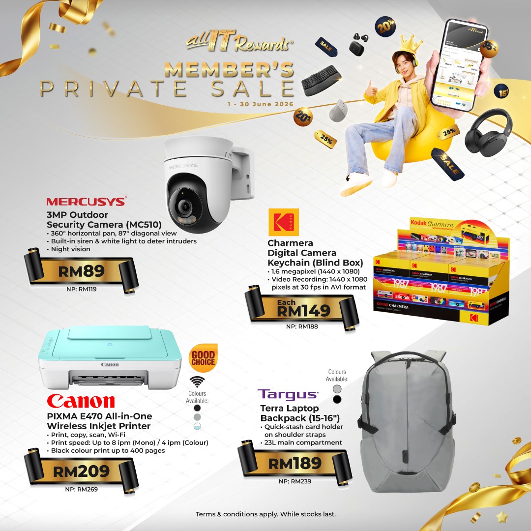 ALL-IT-Hypermarket-Malaysia-Members-Private-Sale-4 1–30 June 2026: ALL IT Hypermarket Malaysia Members’ Private Sale, Exclusive Rewards Member Tech Discount Campaign up to 36% OFF, In-Outlet Only Promotion