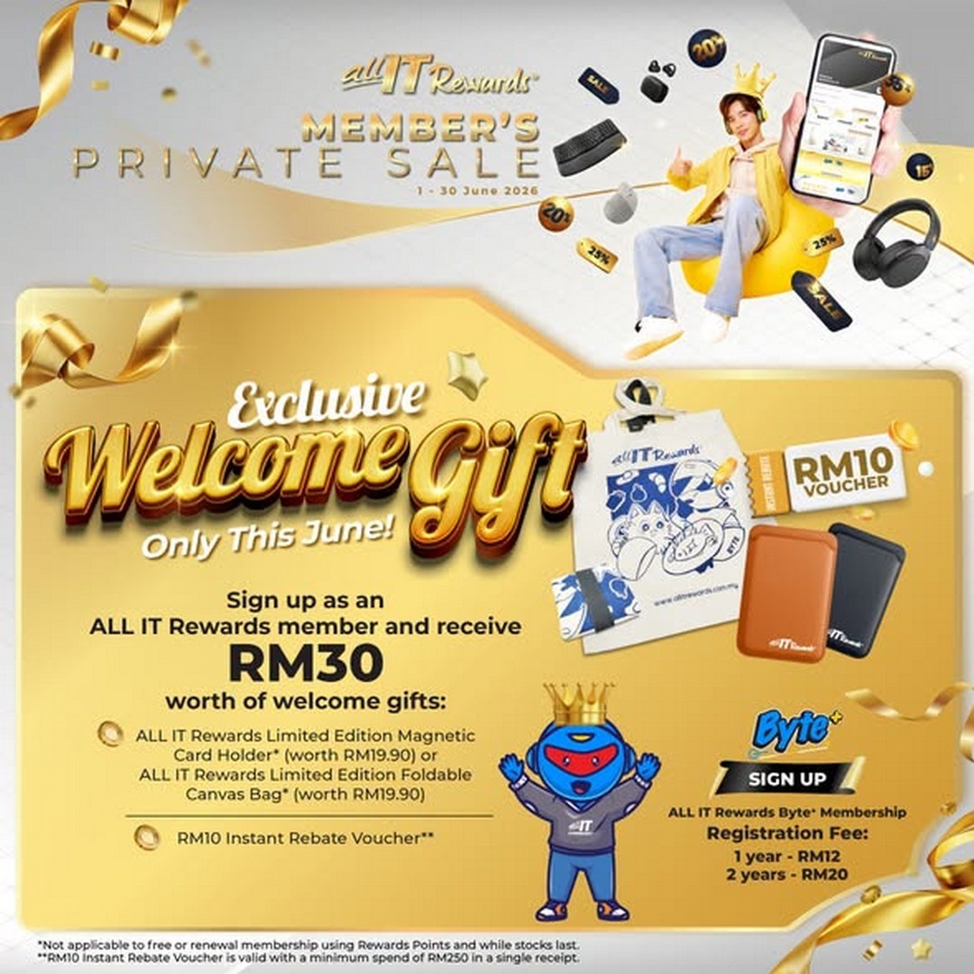 ALL-IT-Hypermarket-Members-Private-Sale-1 Now till 30 June 2026: ALL IT Hypermarket Members’ Private Sale, Exclusive Rewards Promotion with Discounts up to 36% OFF in Malaysia