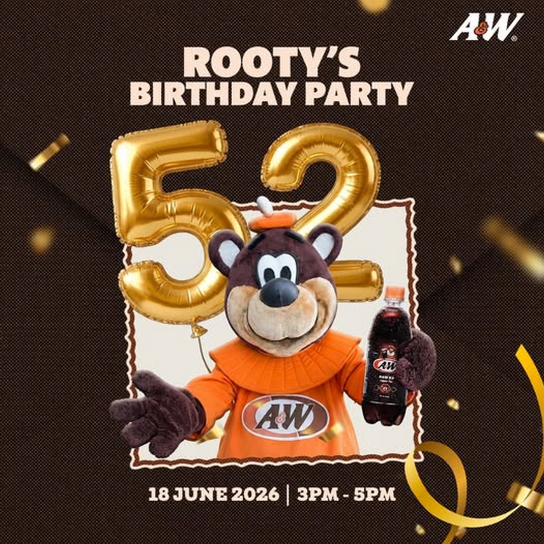 AW-Malaysia-Rooty-52nd-Birthday-Celebration-Event-Giveaway 18 June 2026: A&W Malaysia Rooty 52nd Birthday Celebration Event Giveaway with Free Root Beer Treat Across Selected Outlets