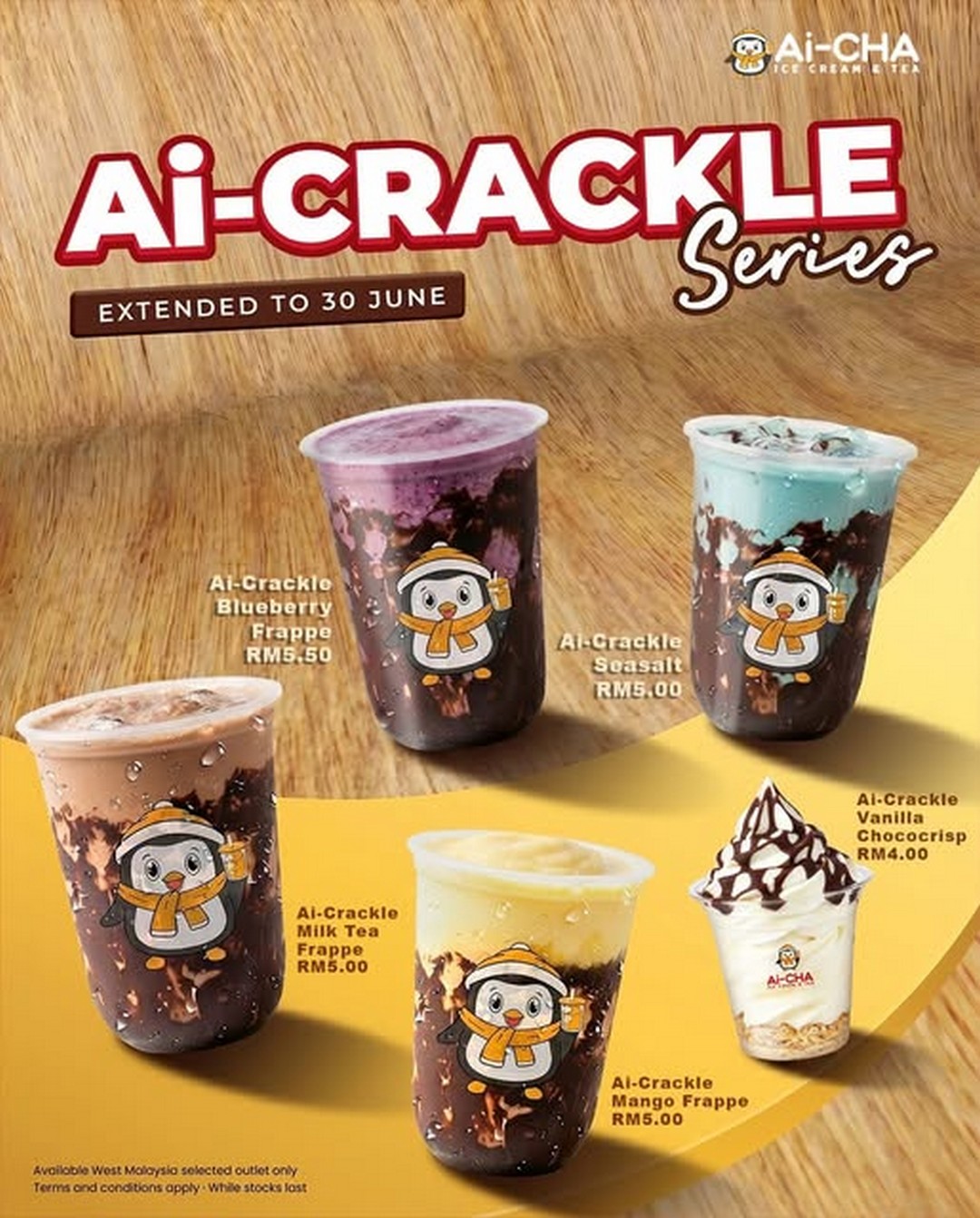 Ai-CHA-Malaysia-Ai-Crackle-Series-Promotion-Extended Now till 30 June 2026: Ai-CHA Malaysia Ai-Crackle Series Promotion Extended – Enjoy Crunchy Frappe Treats and Sweet Indulgences for Longer