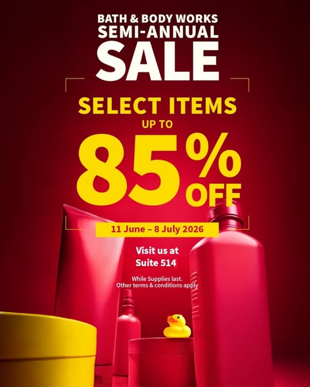 Bath-Body-Works-Special-Sale-at-Johor-Premium-Outlets 11 June–8 July 2026: Bath & Body Works Special Sale at Johor Premium Outlets, Up to 85% Off Selected Items Promotion