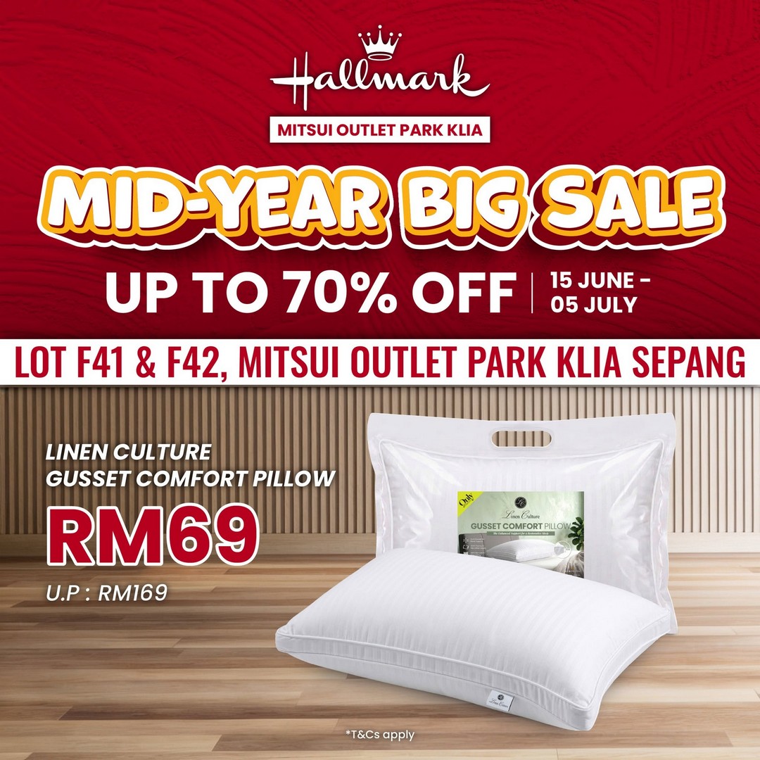 Bed-Origin-Malaysia-Mid-Year-Big-Sale-4 15 June – 5 July 2026: Bed Origin Malaysia Mid-Year Big Sale – Enjoy Up to 70% Off Bedding Essentials at Mitsui Outlet Park KLIA