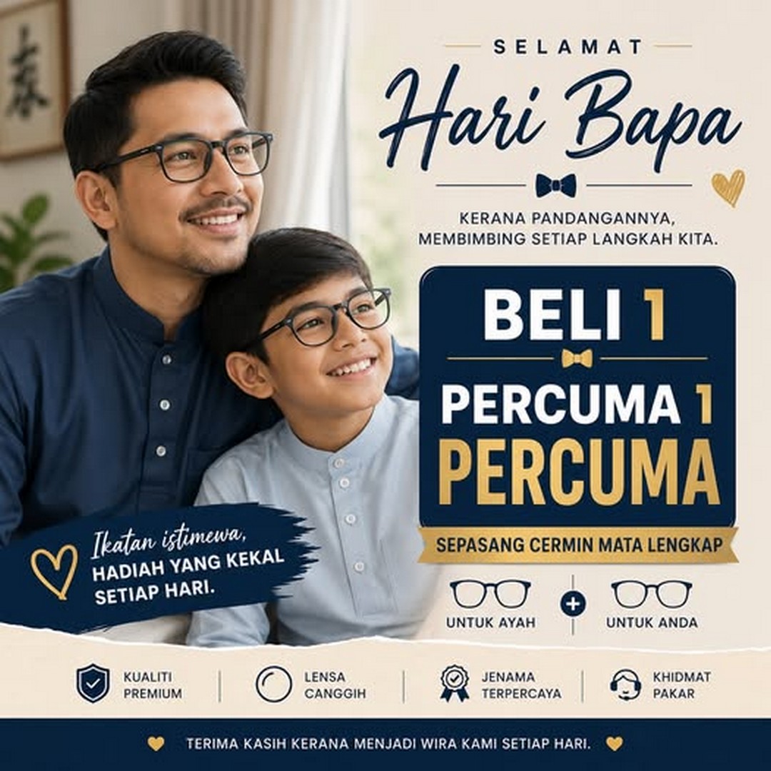 Better-Vision-Malaysia-Fathers-Day-Buy-1-Free-1-Eyewear-Promotion 16 June 2026 onwards: Better Vision Malaysia Father’s Day Buy 1 Free 1 Eyewear Promotion – Celebrate Dad with Clearer Vision & Stylish Frames