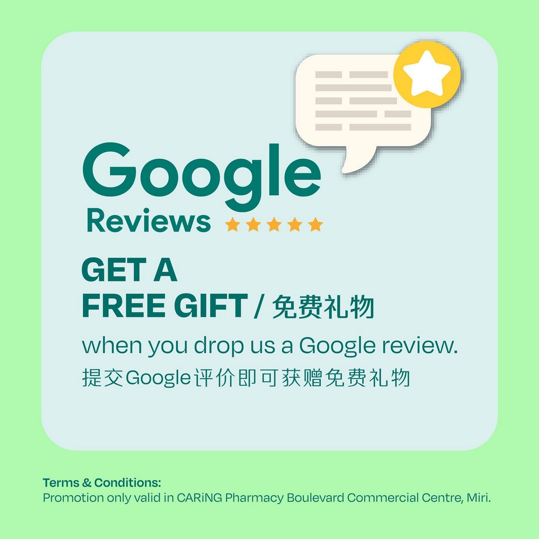 CARiNG-Pharmacy-Miri-Boulevard-Commercial-Centre-New-Outlet-Opening-5 20 June–31 July 2026: CARiNG Pharmacy Miri Boulevard Commercial Centre New Outlet Opening Promotion, Free Gifts, Rewards & Discounts in Sarawak Malaysia