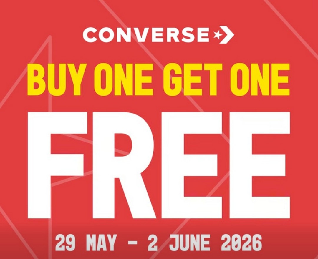 CONVERSE-Buy-1-Free-1-Promotion-at-LaLaport-BBCC 29 May – 2 June 2026: CONVERSE Buy 1 Free 1 Promotion at LaLaport BBCC – Grab Double the Style for the Price of One During This Limited-Time Sale
