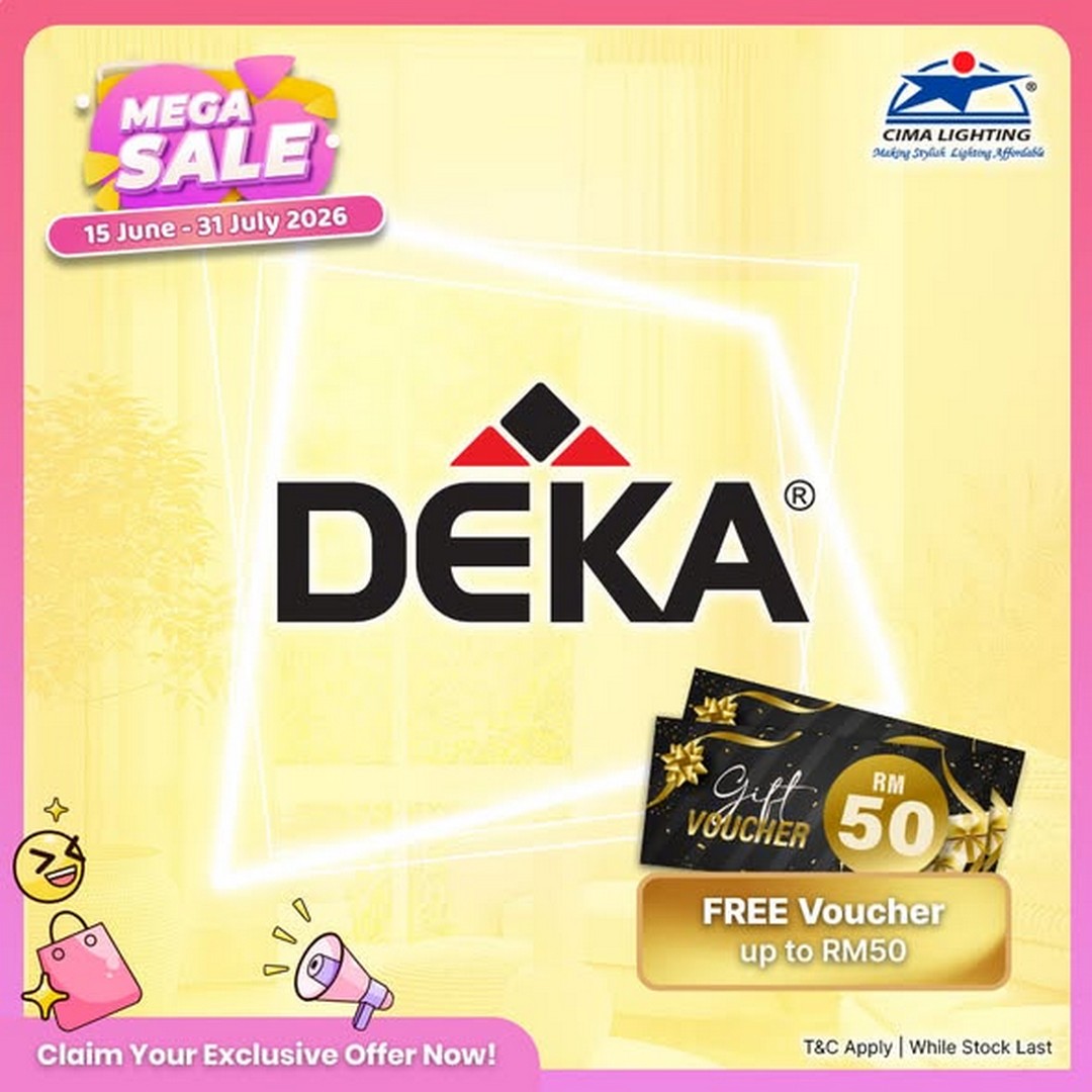 Cima-Lighting-Mega-Sale-1 15 June–31 July 2026: Cima Lighting Mega Sale: Up to 70% Off Home & Electrical Appliances + Free Voucher Deals Across Selected Brands